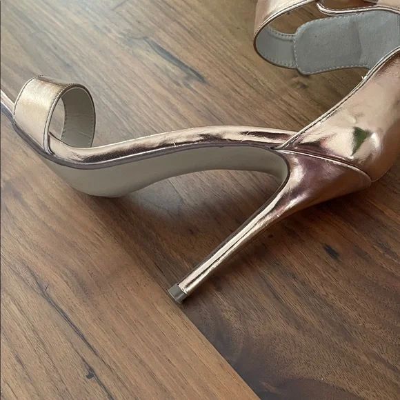 Pleaser Rose Gold Heels - Picture 6 of 7